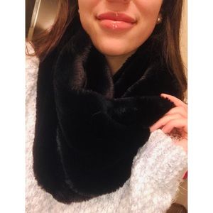 Faux Fur Infinity Scarf